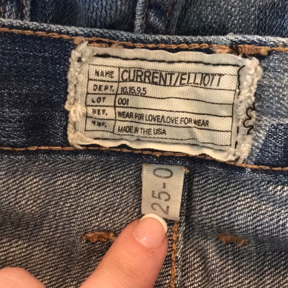 Current/Elliot boyfriend crops - Picture 3 of 4